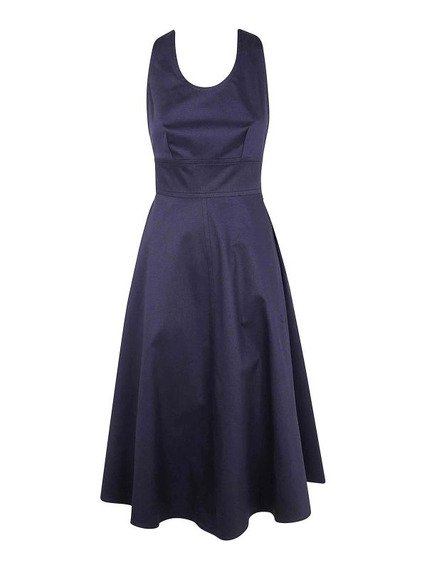 Aspesi Robe Au Genou - Bleu