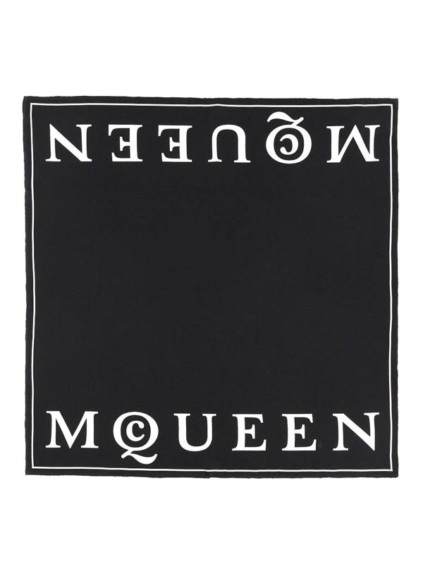 Alexander Mcqueen Écharpe - Noir