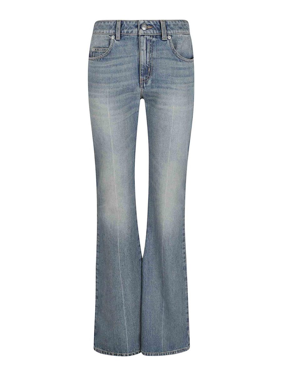 Alexander Mcqueen Pantalons Décontractés - Délavé