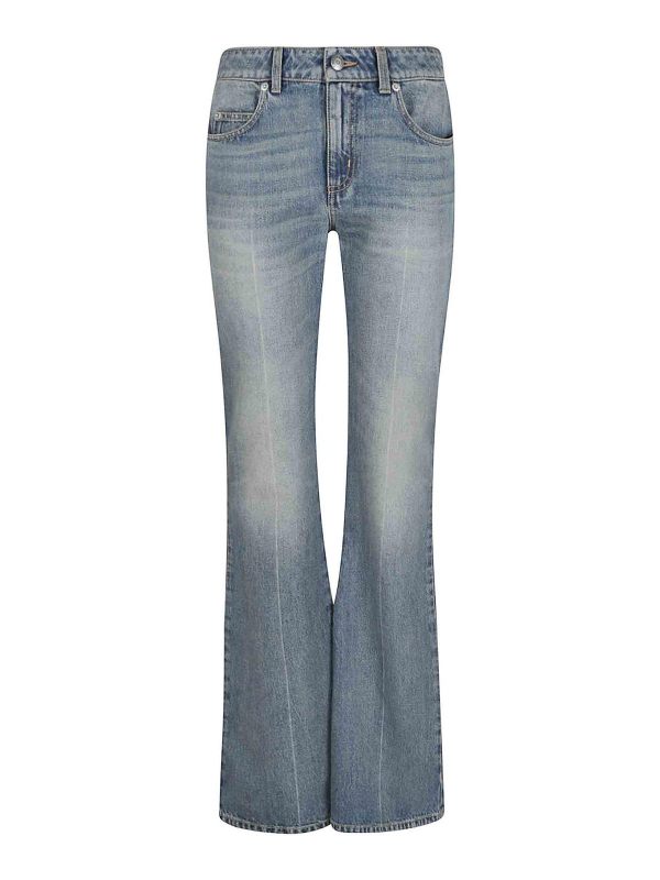 Alexander Mcqueen Pantalons Décontractés - Délavé