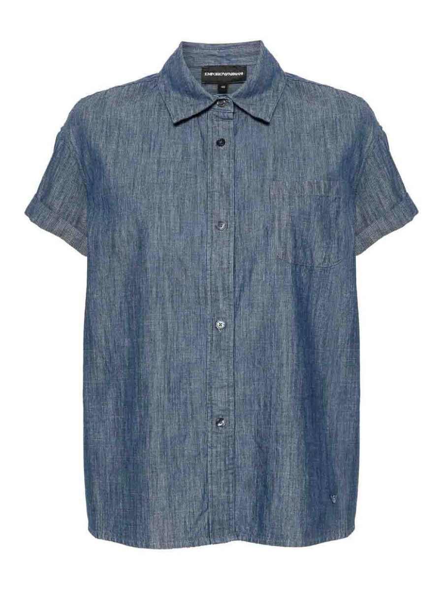 Emporio Armani Chemise - Bleu