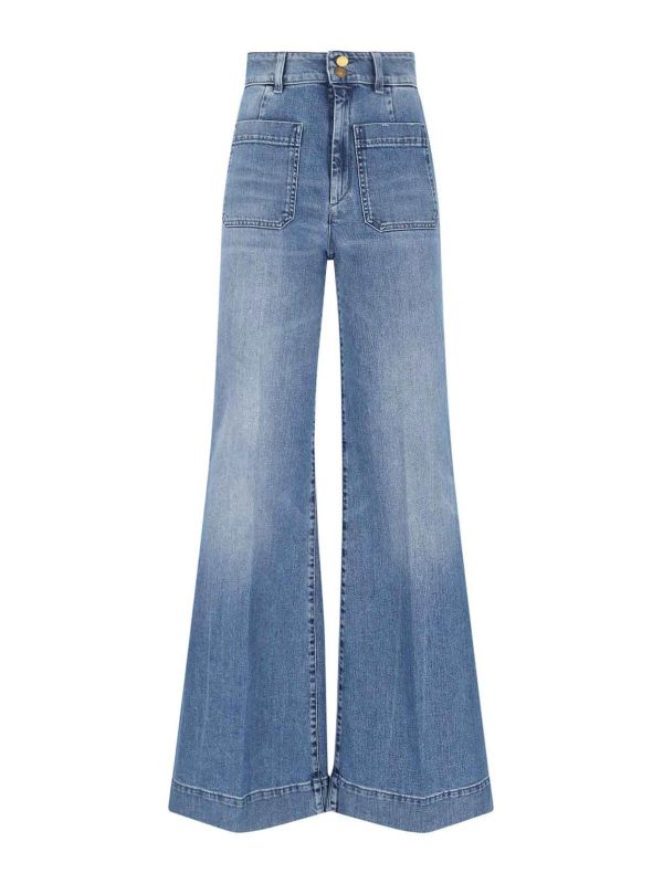 Seafarer Jean Bootcut - Bleu