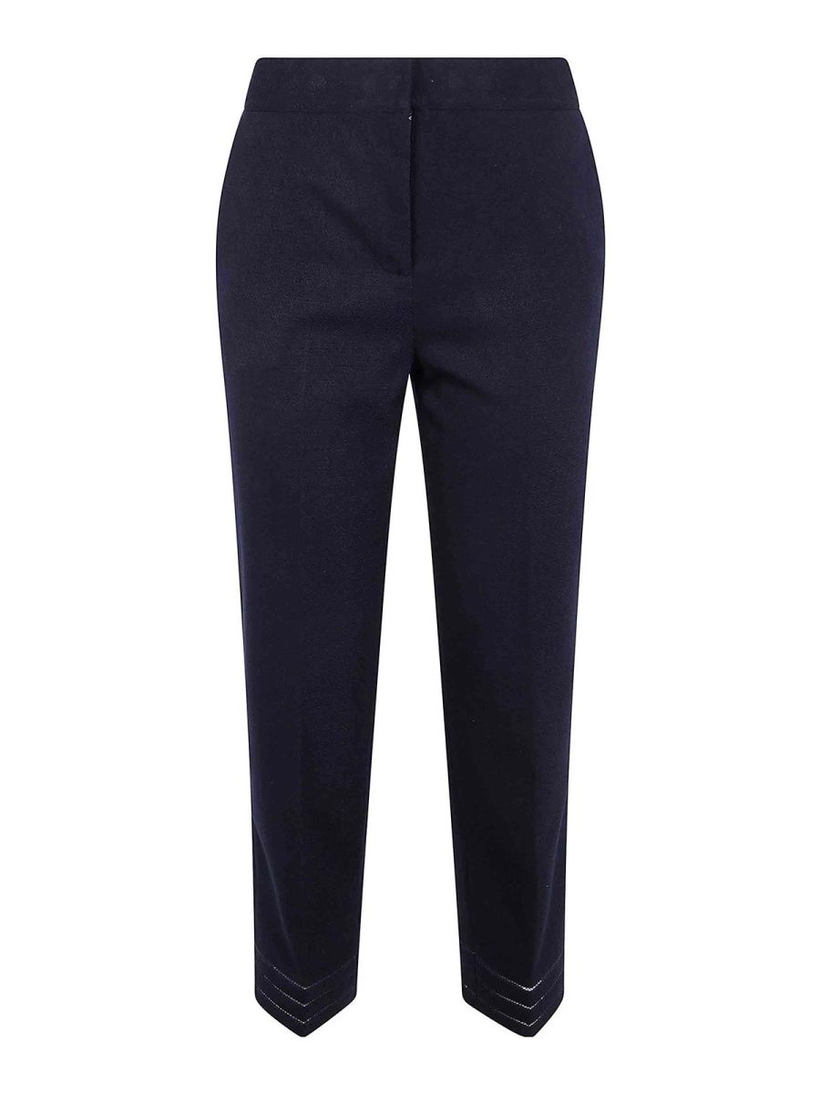 Twinset Pantalons Décontractés - Bleu