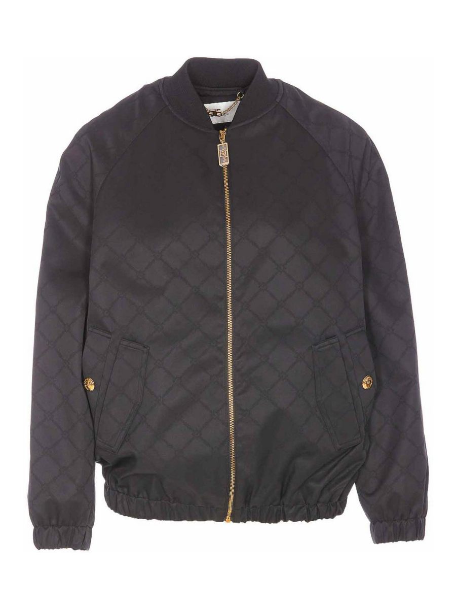 Elisabetta Franchi Veste Casual - Noir