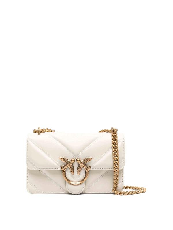 Pinko Sac Bandoulière - Blanc