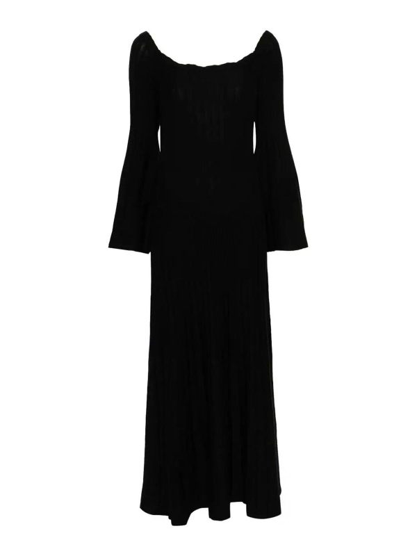 Gabriela Hearst Robe Au Genou - Noir
