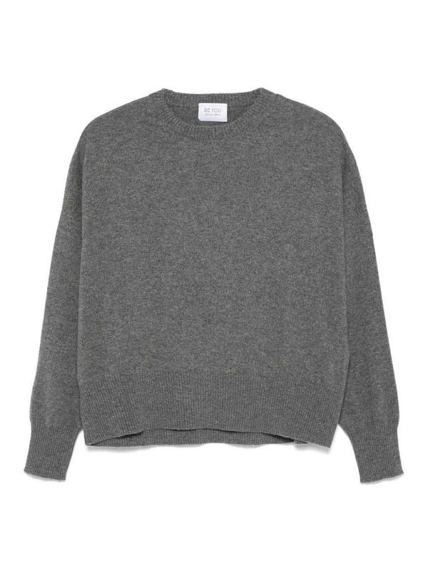 Be You Pull Col Rond - Gris