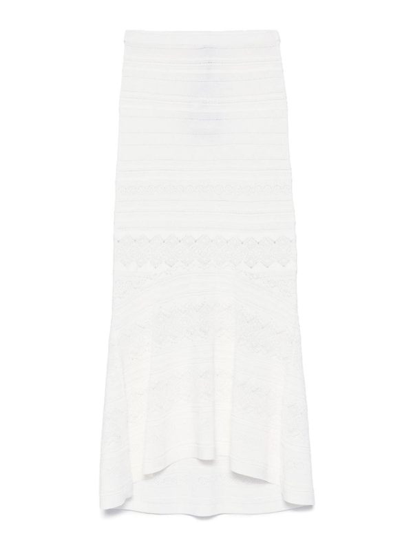 Twinset Pull Col Bateau - Blanc