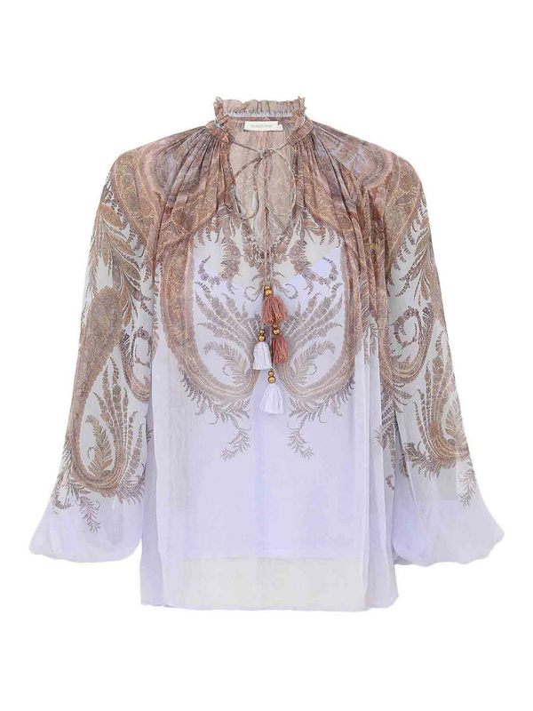 Zimmermann Blouse - Rose
