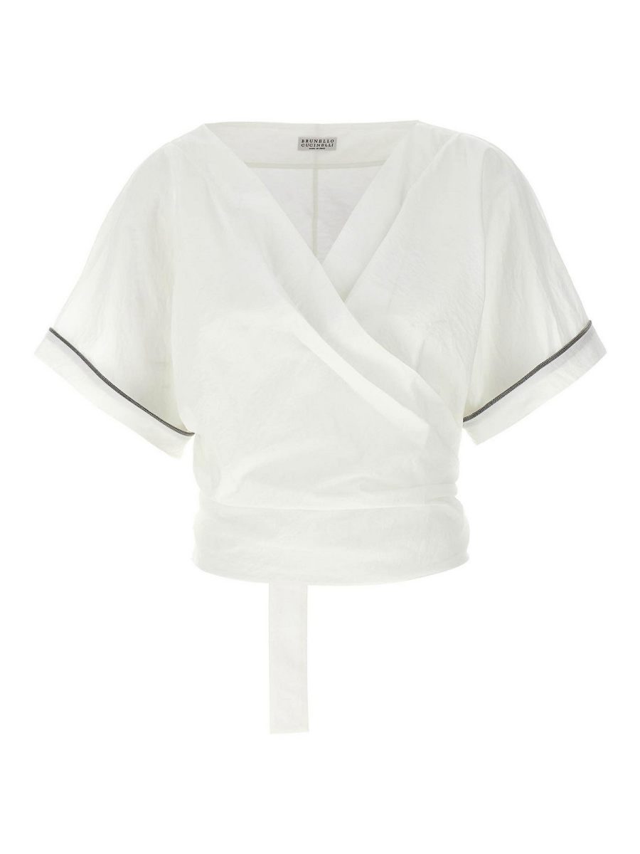 Brunello Cucinelli Top - Blanc