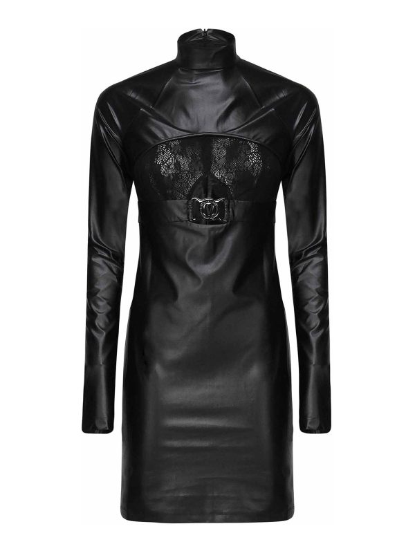 Versace Jeans Couture Robe Courte - Noir
