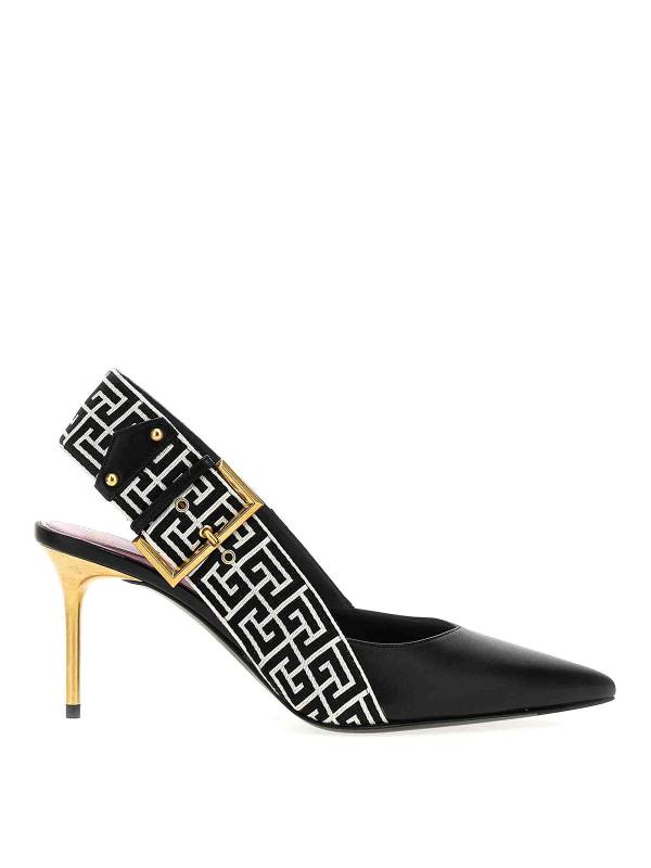 Balmain Chaussures À Talon - Blanc