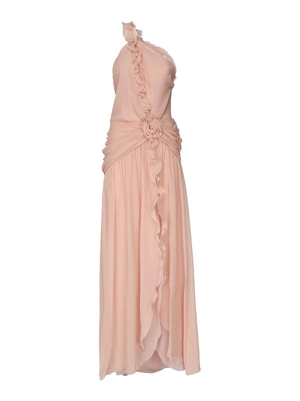Blumarine Robe Au Genou - Couleur Chair