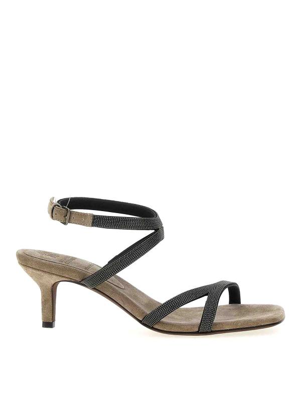 Brunello Cucinelli Sandales - Gris