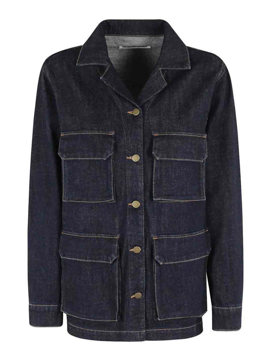 Semicouture Veste Casual - Bleu