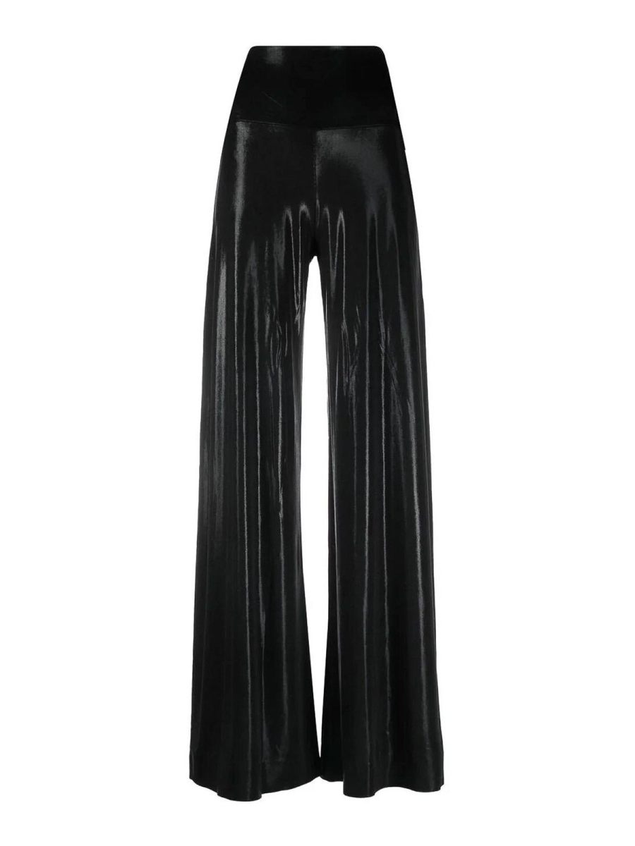 Norma Kamali Pantalons Décontractés - Noir