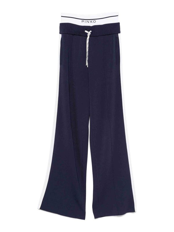 Pinko Pantalons Décontractés - Blanc