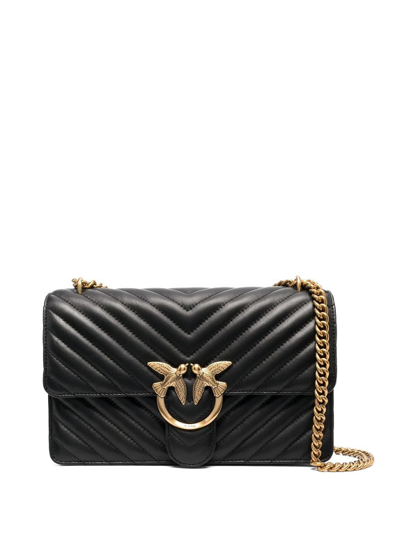 Pinko Sac Porté Épaule - Noir