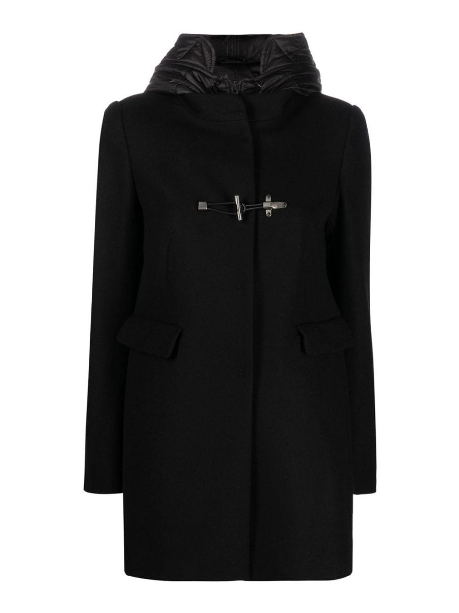 Fay Manteau Court - Noir
