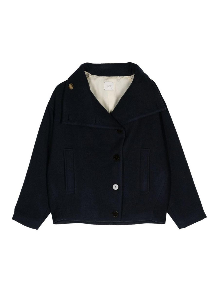 Alysi Manteau Court - Bleu