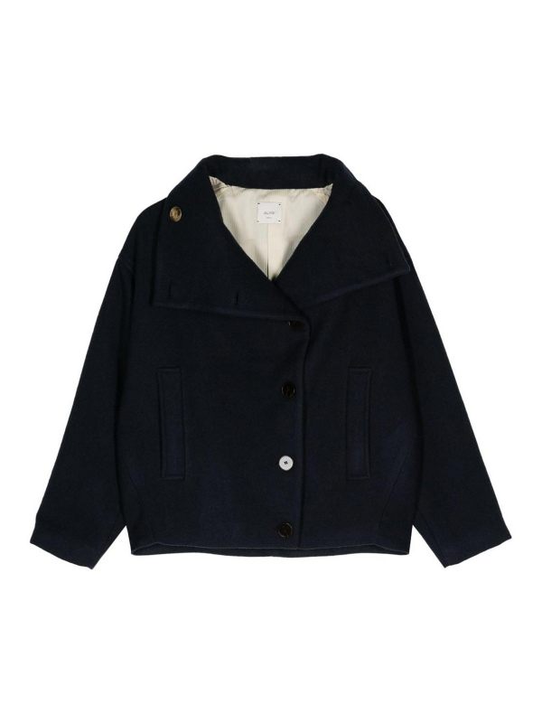 Alysi Manteau Court - Bleu