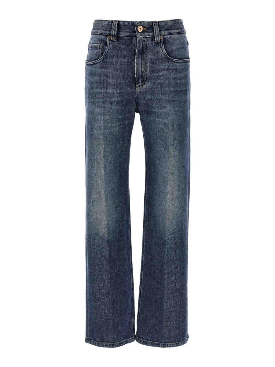 Brunello Cucinelli Jean Bootcut - Bleu