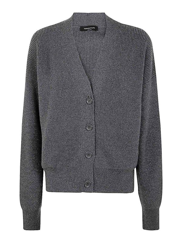 Fabiana Filippi Cardigan - Gris
