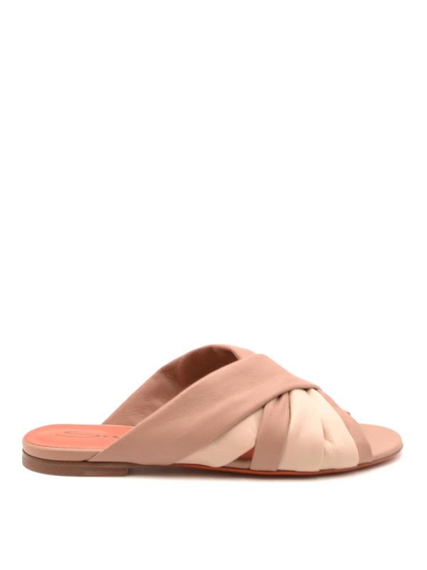 Santoni Sandales - Marron