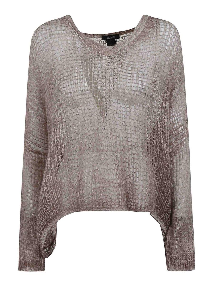 Avant Toi Pull Col Bateau - Beige