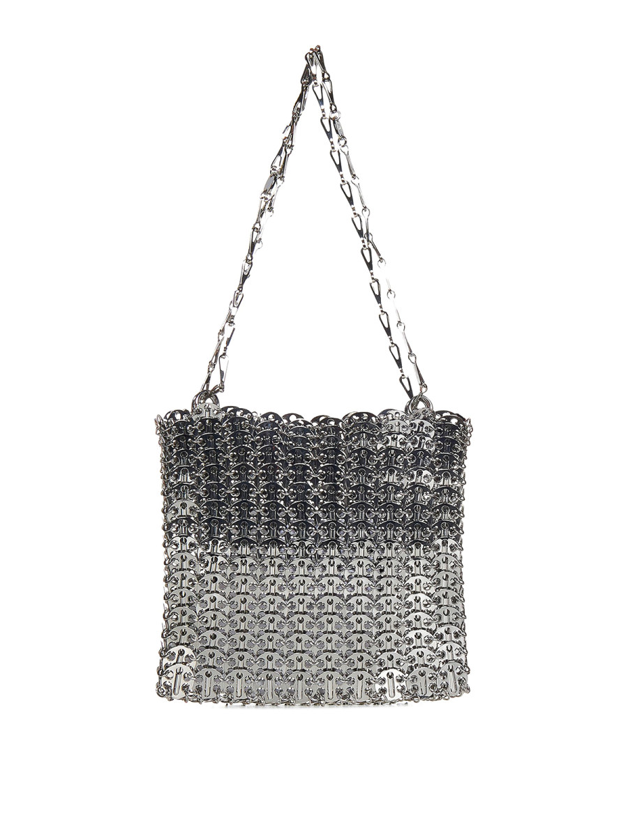 Rabanne Sac Porté Épaule - Argent