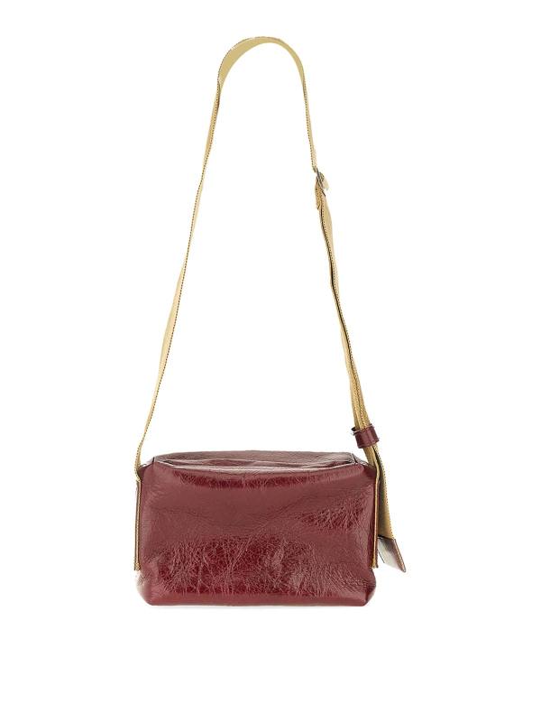 Uma Wang Sac Bandoulière - Rouge Bru