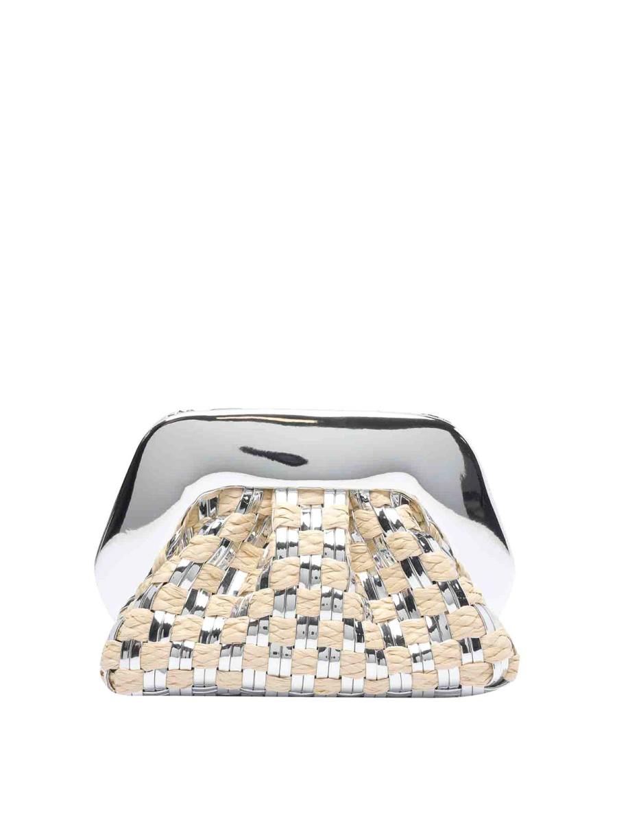Themoirè Sac Cabas - Argent