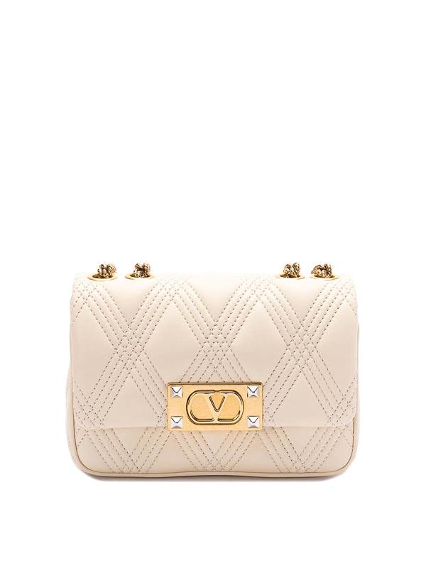 Valentino Garavani Sac Bandoulière - Blanc