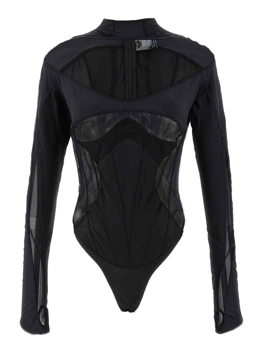 Mugler Top - Noir