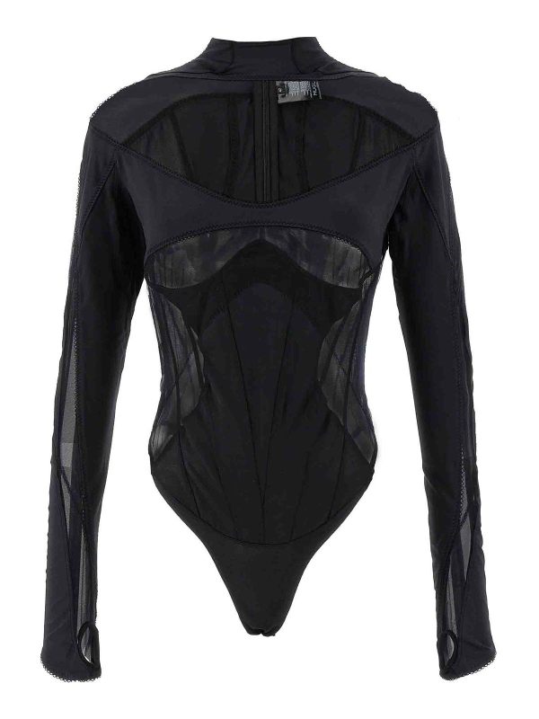 Mugler Top - Noir