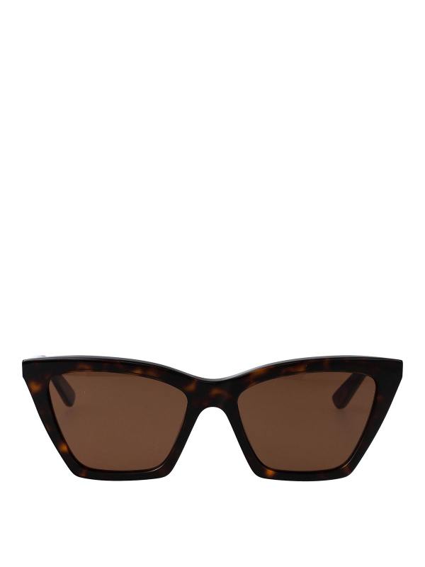 Alexander Mcqueen Lunettes De Soleil - Marron