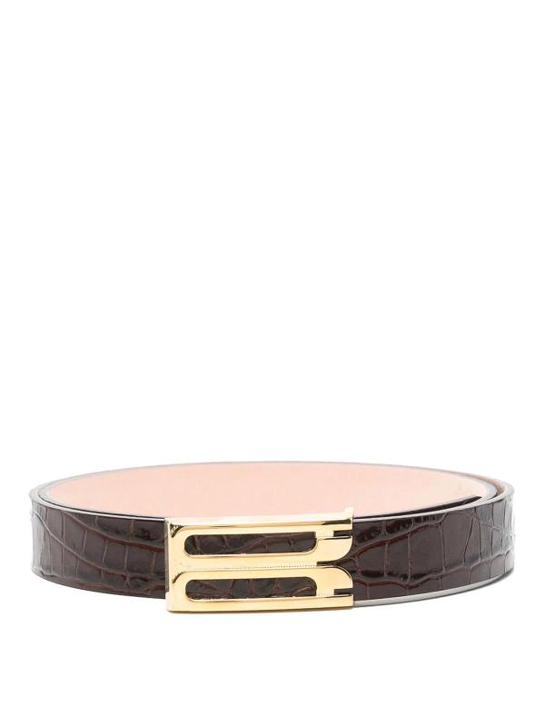 Victoria Beckham Ceinture - Marron