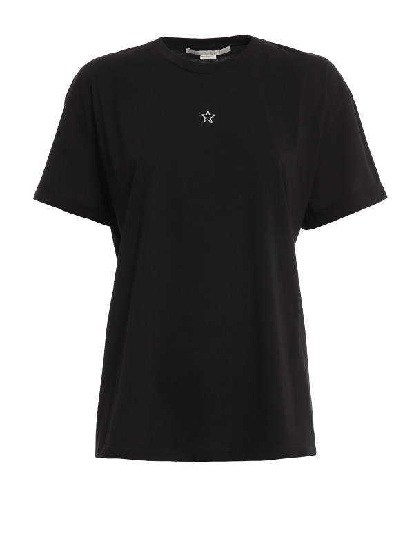 Stella Mccartney T-Shirt Noir Pour Femme