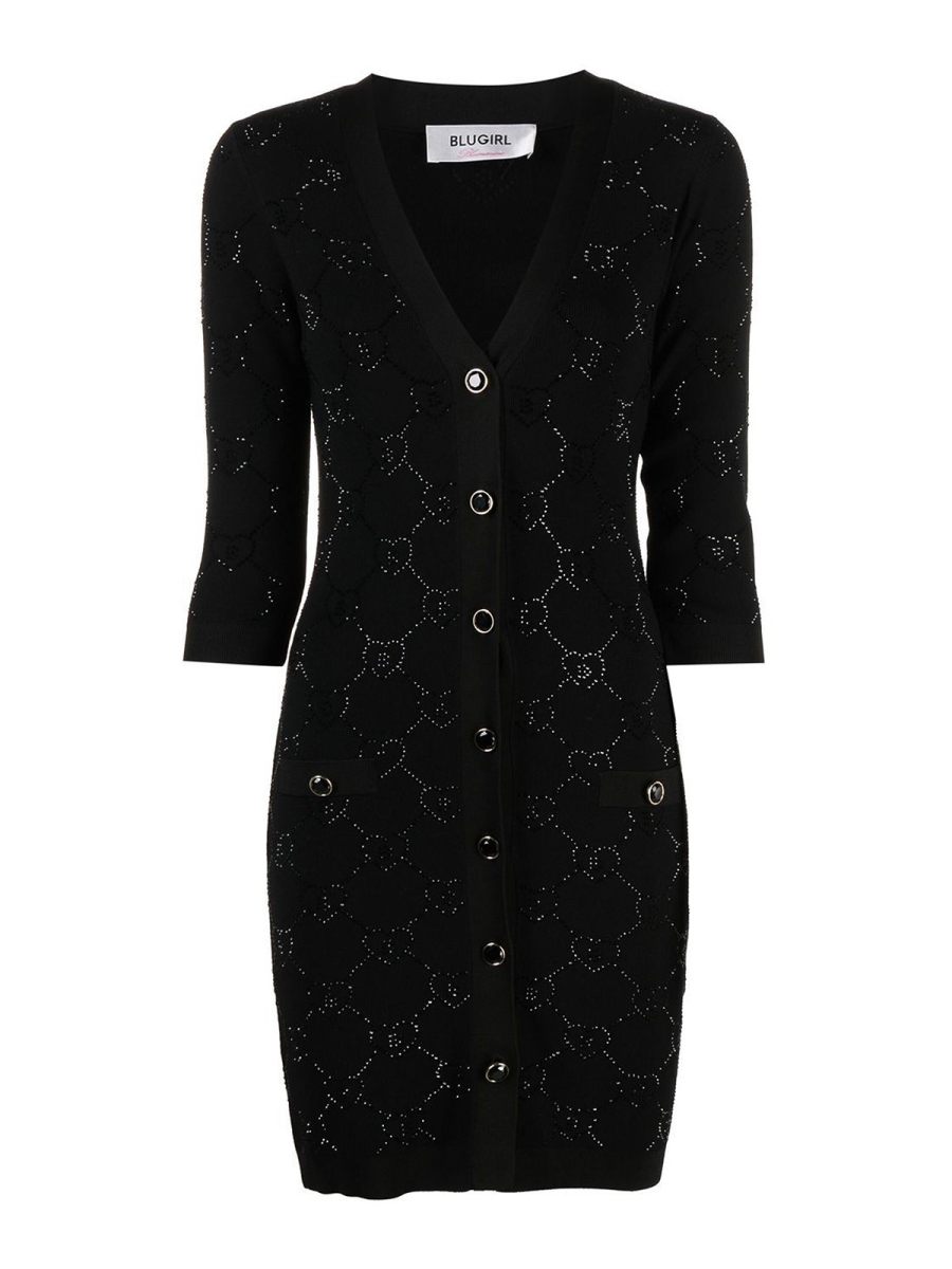 Blugirl Robe Courte - Noir