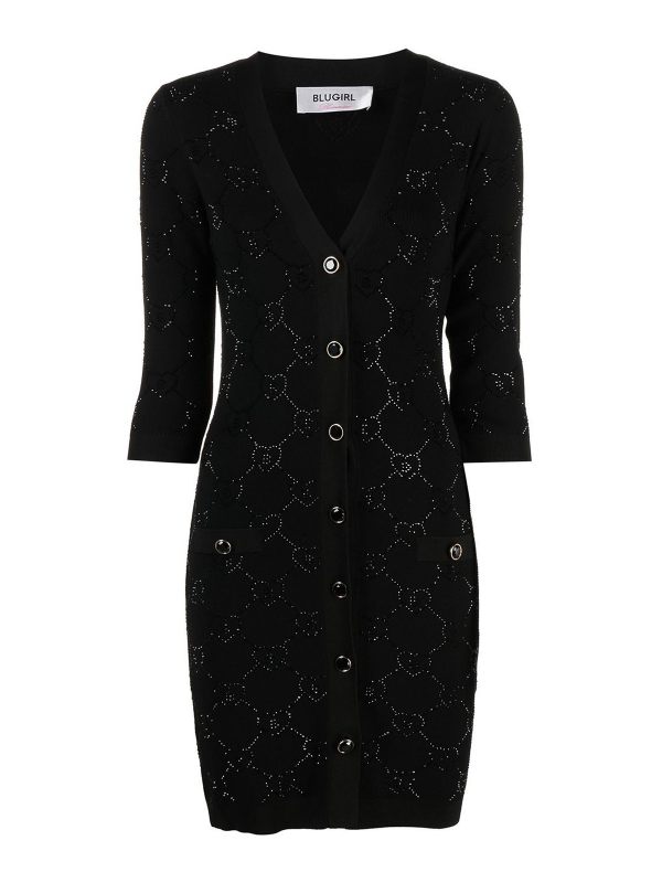 Blugirl Robe Courte - Noir