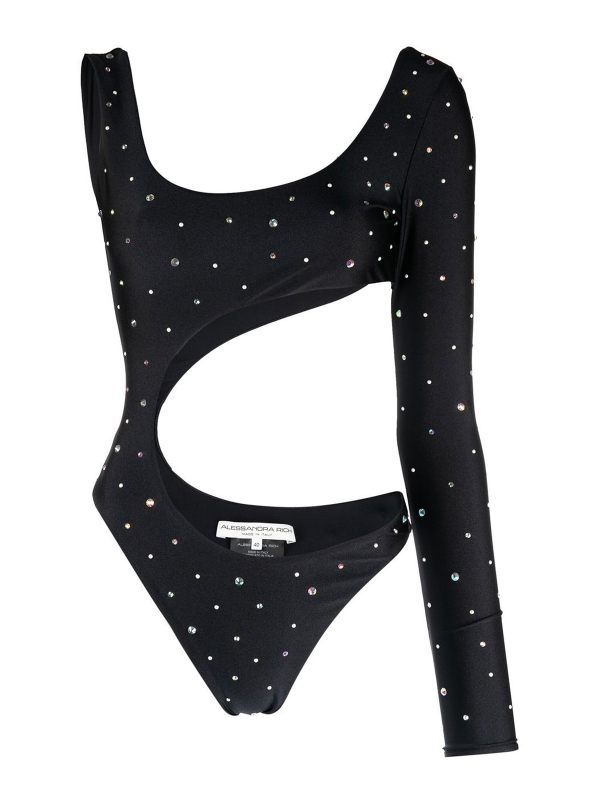 Alessandra Rich Maillot De Bain - Noir
