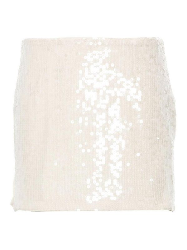 Rotate Birger Christensen Mini Jupe - Blanc