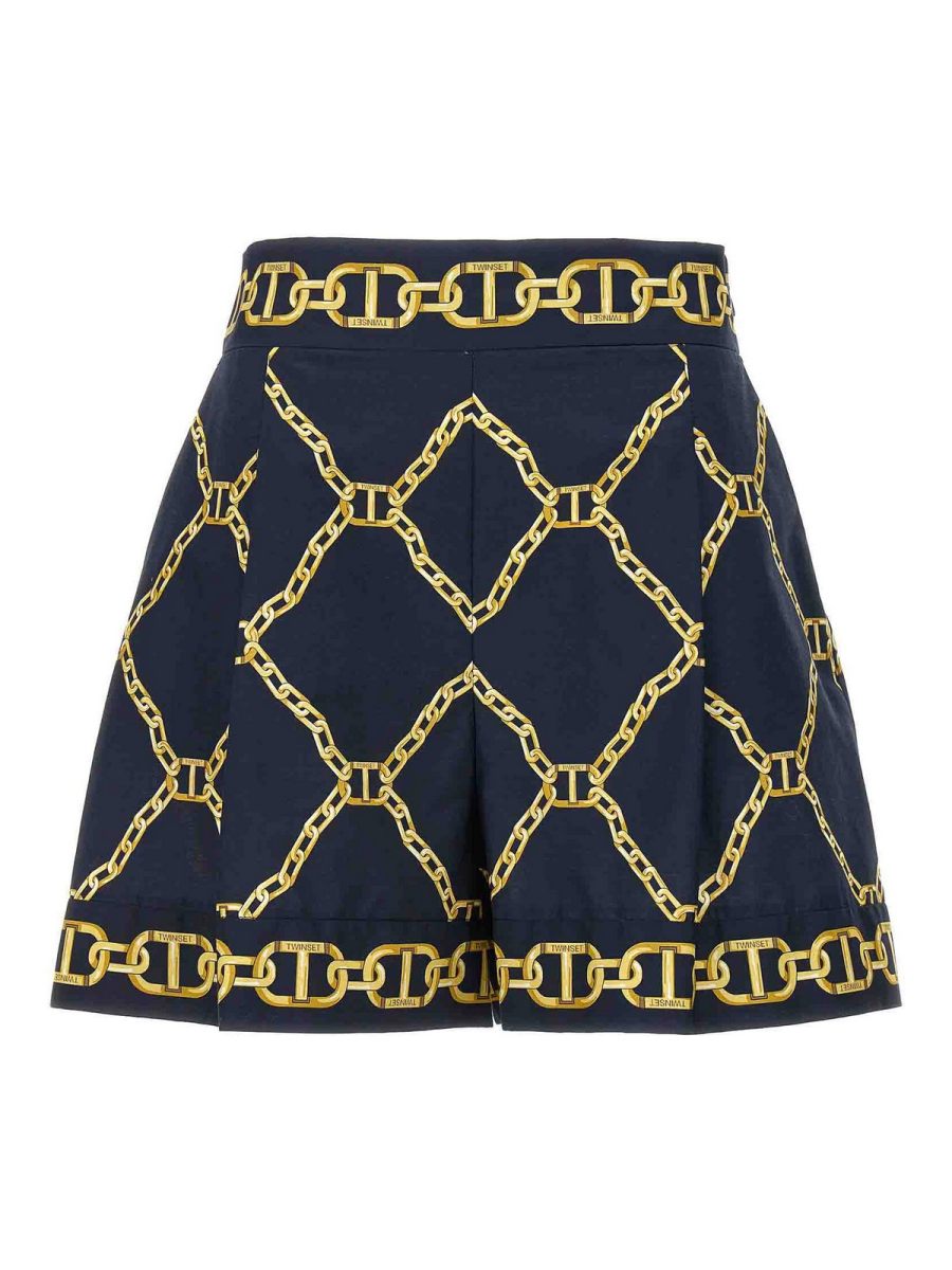 Twinset Short - Bleu