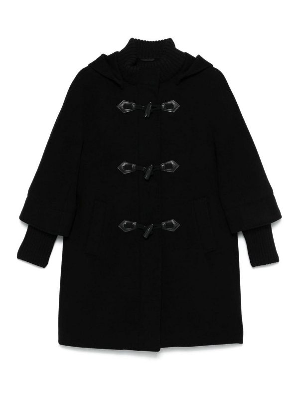 Cinzia Rocca Manteau Court - Noir