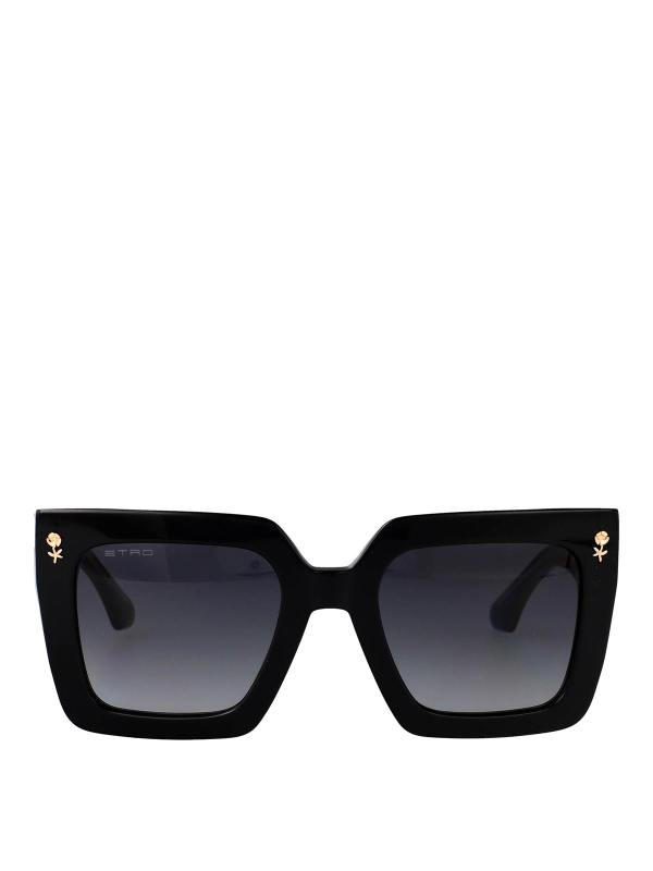 Etro Lunettes De Soleil - Noir