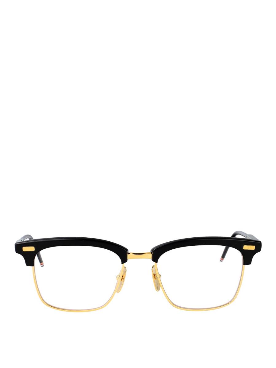 Thom Browne Lunettes De Soleil - Noir