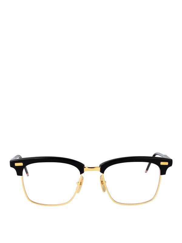 Thom Browne Lunettes De Soleil - Noir