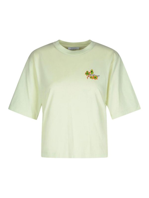 Off-White T-Shirt - Vert