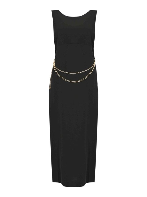 Twinset Robe Au Genou - Noir