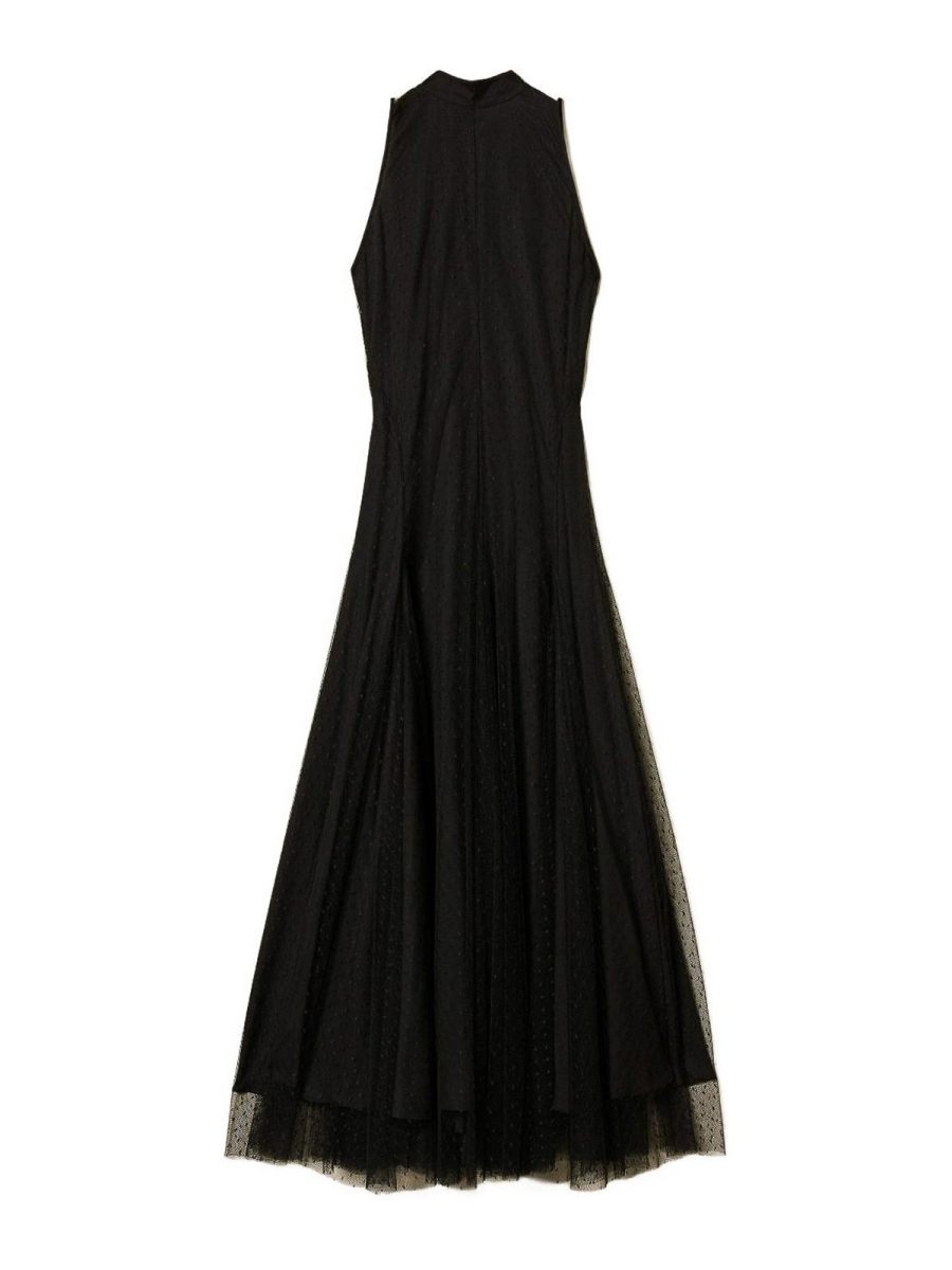 Twinset Robe Au Genou - Noir